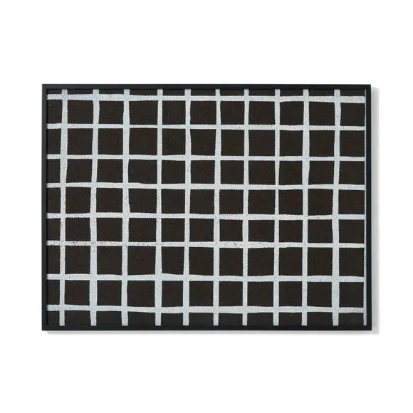 Grid Pin Board - Black/White