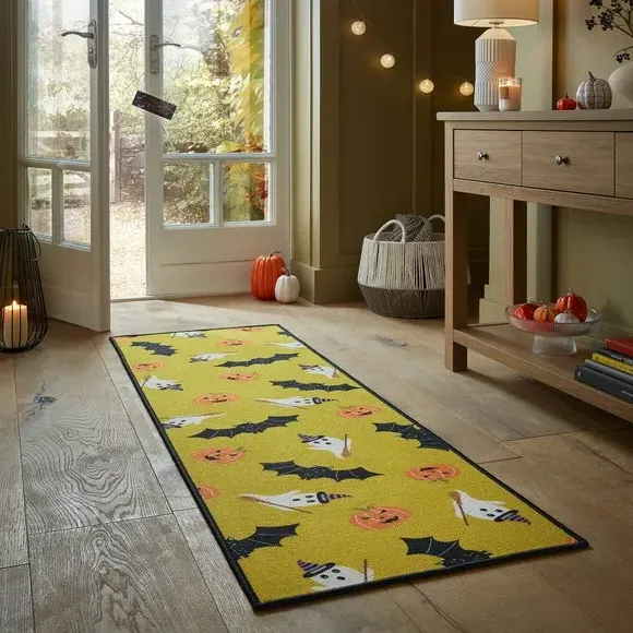 Halloween Washable Runner - Multicolor image