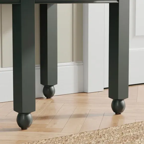 Hallway Bench with Storage - Green, Pine