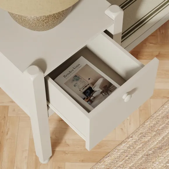 Hallway Bench with Storage - Stone, Pine