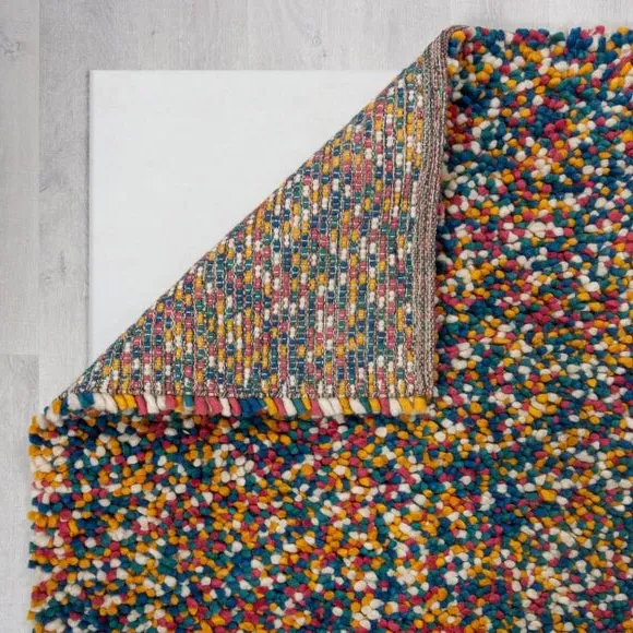 Hand-Crafted Wool Rug - Multicoloured, Wool