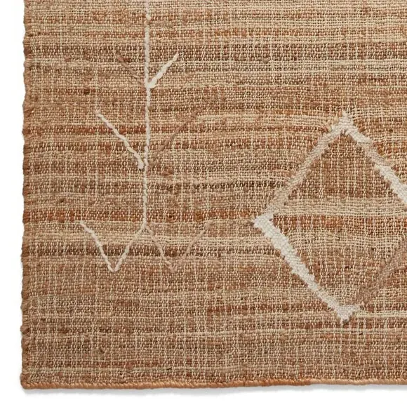 Hand Knotted Rug - Natural, Jute