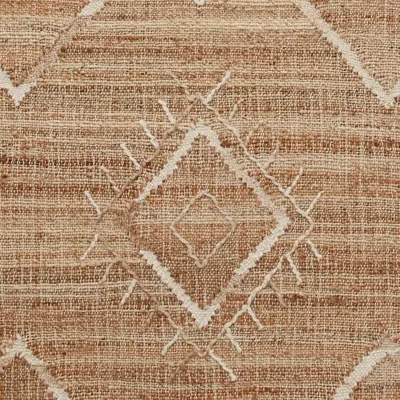 Hand Knotted Rug - Natural, Jute