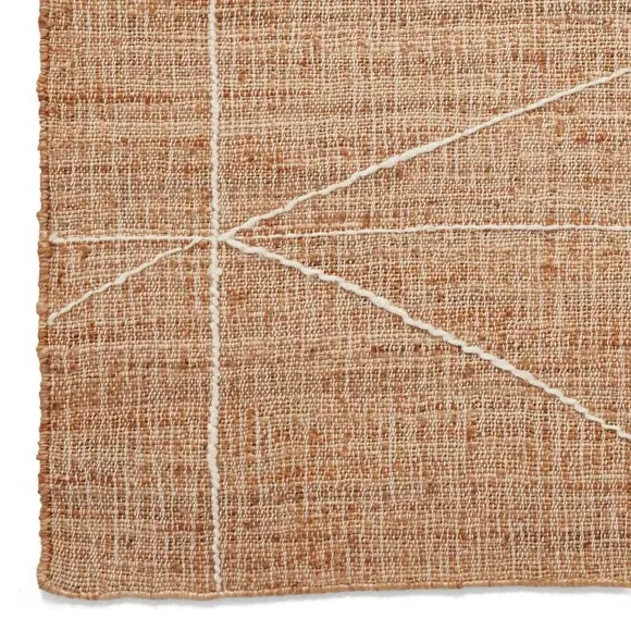 Hand Knotted Rug - Natural, Jute