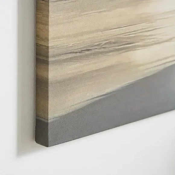 Hand Painted Wall Canvas - Grey, Canvas