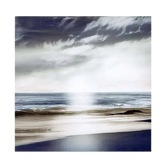 Hand Painted Wall Canvas - Grey, Canvas