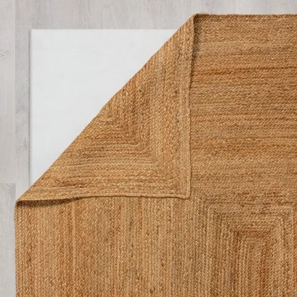 Handmade Area Rug - Natural, Jute