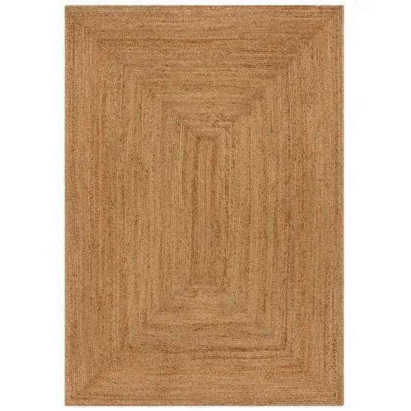 Handmade Area Rug - Natural, Jute
