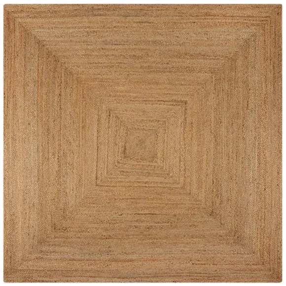 Handmade Area Rug - Natural, Jute