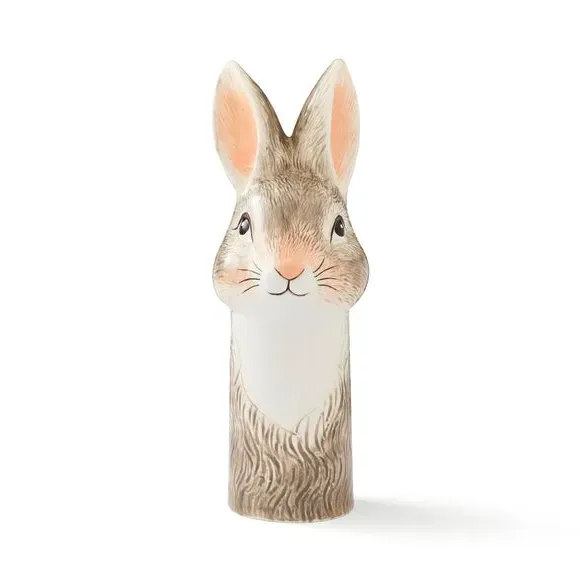 Hare Vase - Brown, Ceramic