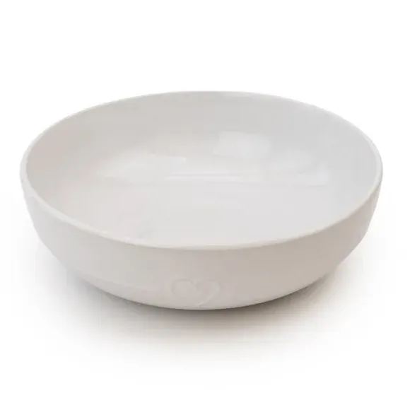 Heart Serving Bowl - White, Stoneware
