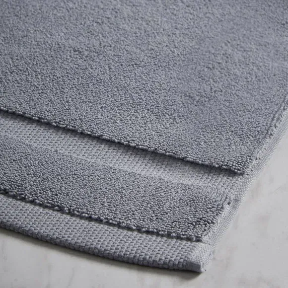 Heavyweight Bath Mat - Grey, Cotton