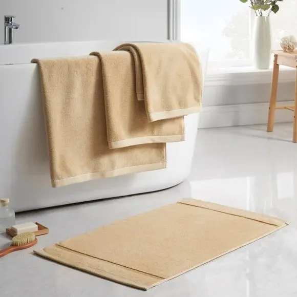 Heavyweight Bath Mat - Sand, Cotton