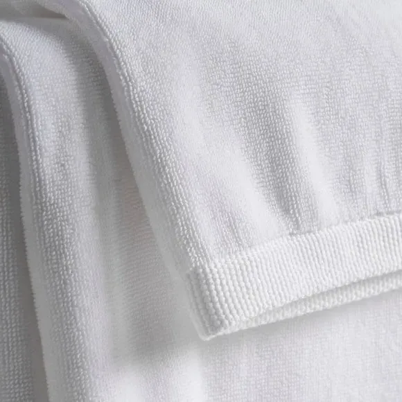 Heavyweight Bath Towel 800 GSM - White, Cotton
