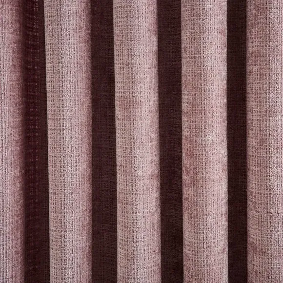 Heavyweight Eyelet Curtains - Mauve, Chenille