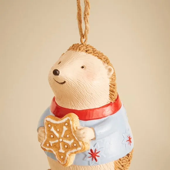 Hedgehog Hanging Decoration - Multicolor
