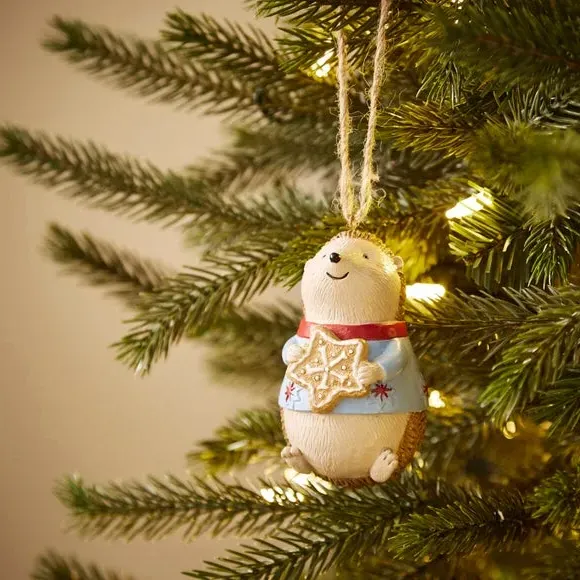 Hedgehog Hanging Decoration - Multicolor image