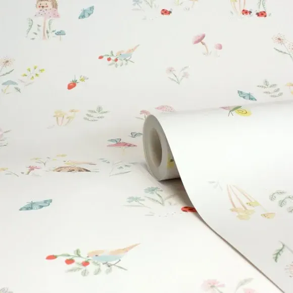 Hedgehog Wallpaper - Natural, Paper