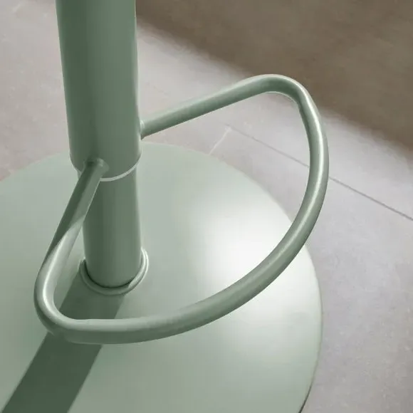 Height Adjustable Barstool - Sage, Fabric