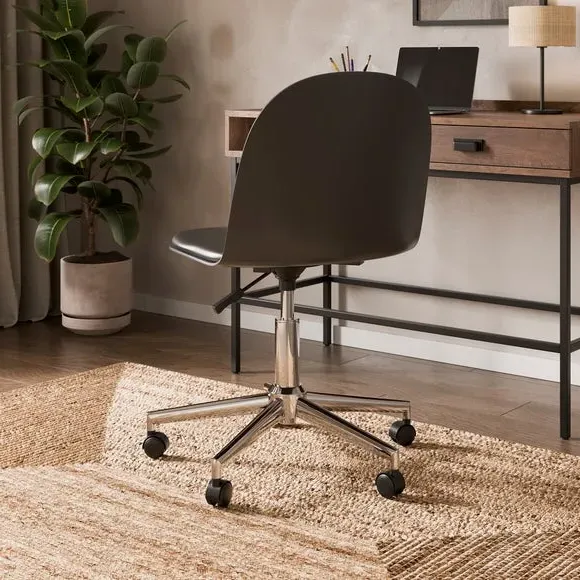 Height Adjustable Office Chair - Black