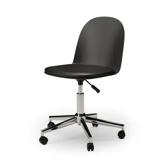 Height Adjustable Office Chair - Black