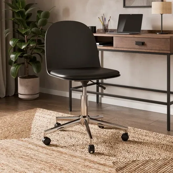 Height Adjustable Office Chair - Black image