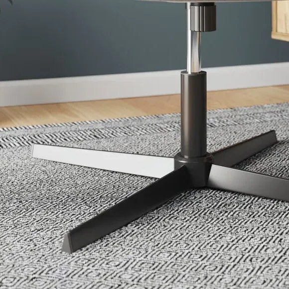 Height Adjustable Office Chair - Natural, Fabric