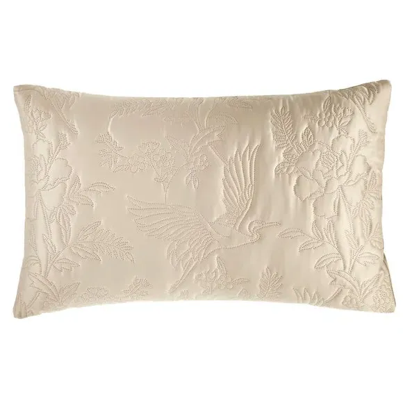 Heron Duvet Cover Set - Champagne, Polyester