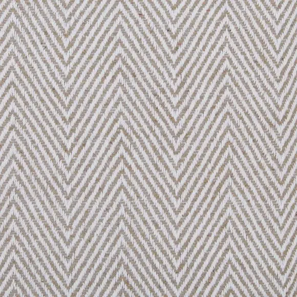 Herringbone Cushion with Filling - Natural