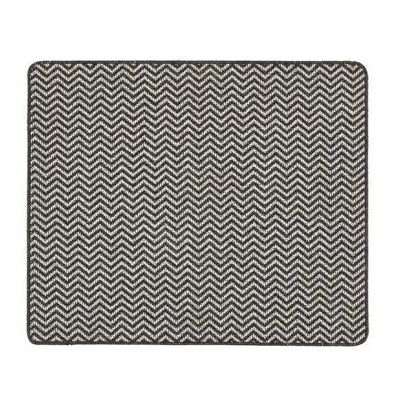 Herringbone Doormat with Anti-Slip - Monochrome