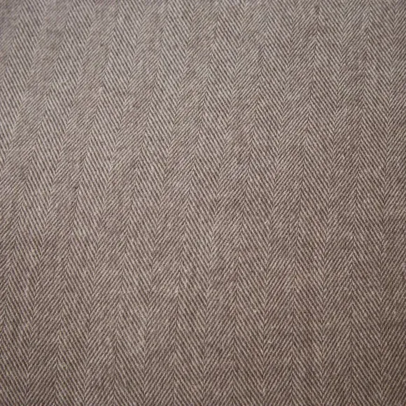 Herringbone Duvet Cover Set - Grey, Cotton