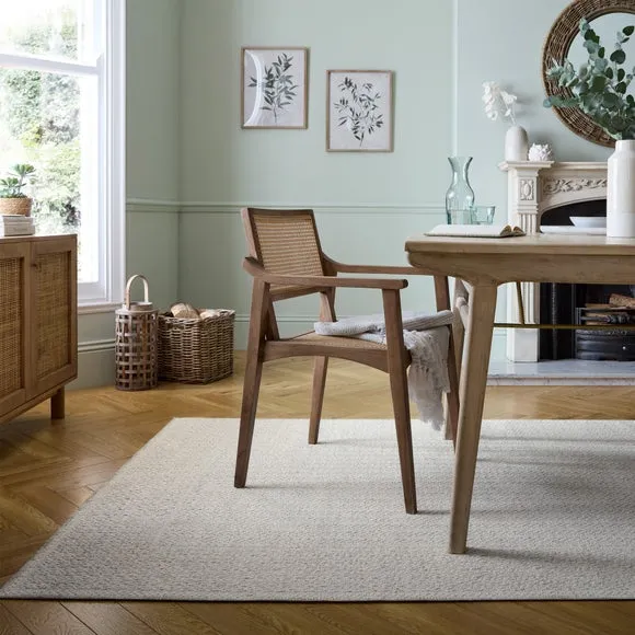 Herringbone Flatweave Rug - Natural, Polyester