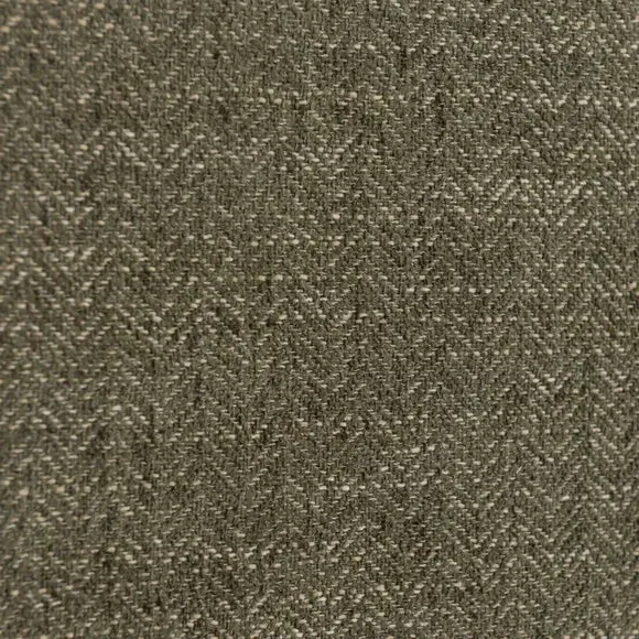 Herringbone Roman Blind with Chain - Olive