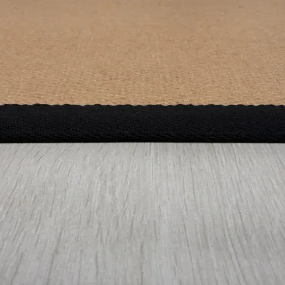 Herringbone Stair Runner - Black, Jute