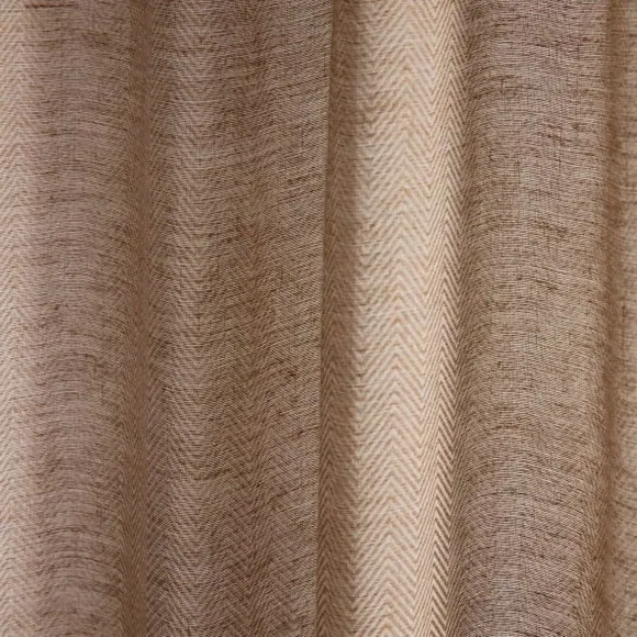 Herringbone Voile Panel Multiway - Mocha, Polyester
