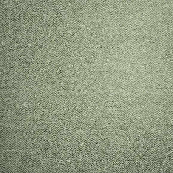 Herringbone Wallpaper with Fabric Effect - Sage