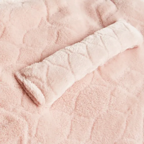 High Back Cuddle Cushion with Armrests - Blush