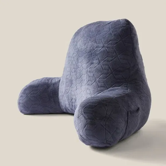 High Back Cuddle Cushion with Armrests - Navy
