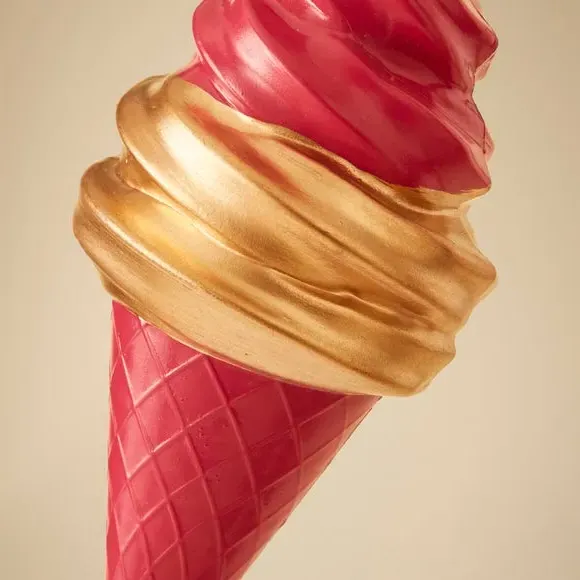 Ice Cream Hanging Decoration - Pink