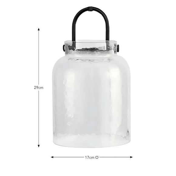 Industrial Pendant Shade Easy Fit - Black, Glass