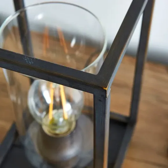 Industrial Table Lamp - Bronze, Metal