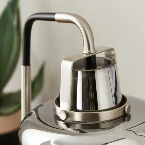 Industrial Table Lamp - Steel, Glass