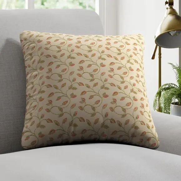 Jacquard Cushion Cover - Terracotta, Cotton image