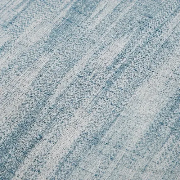 Jacquard Duvet Cover Set - Blue, Cotton