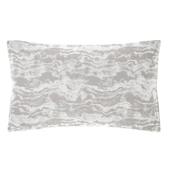 Jacquard Duvet Cover Set - Silver, Polyester