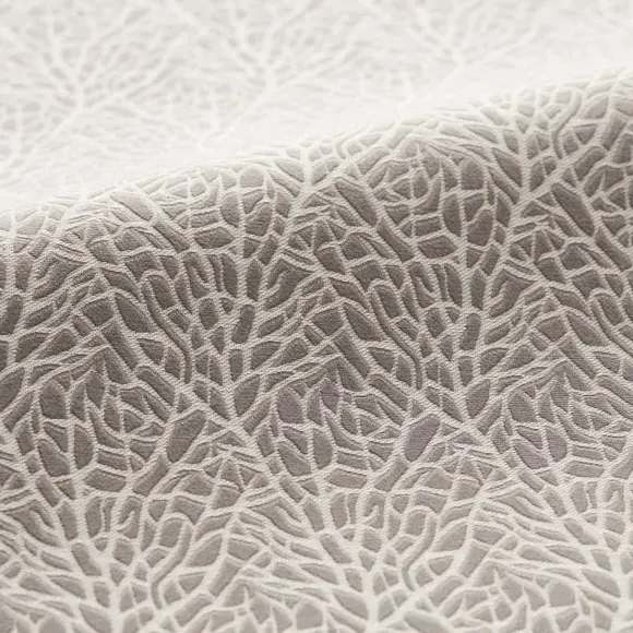 Jacquard Fabric by the Metre - Grey, Textured image