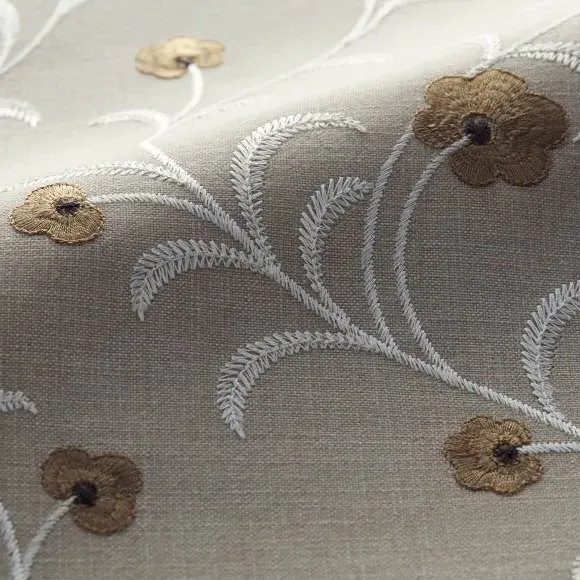 Japonica Fabric By The Metre - Linen image