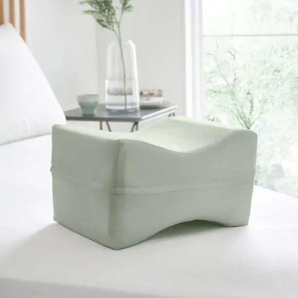 Knee Wedge Pillowcase - Sage, Cotton image
