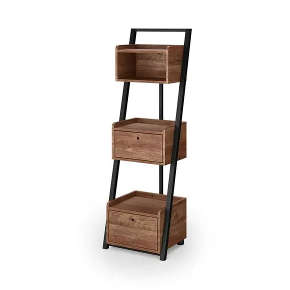 Ladder Bathroom Shelf - Pine Effect, Wood