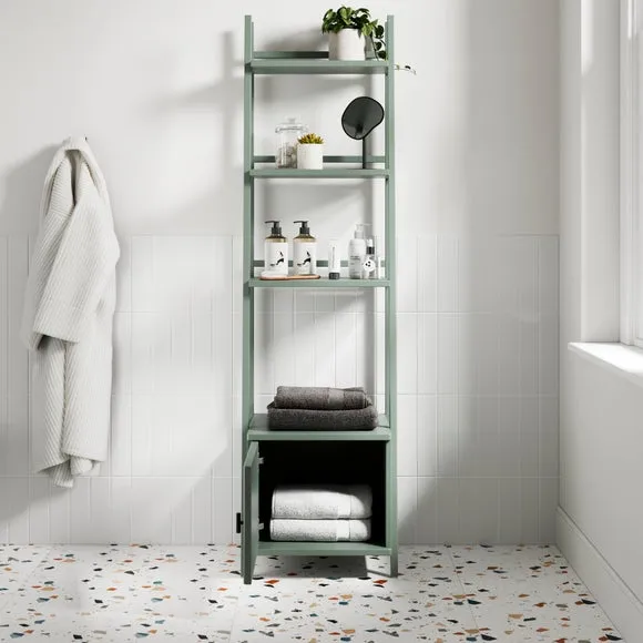 Ladder Shelf with Soft Close Doors - Lilypad